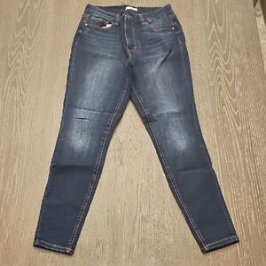 Maurices Dark Blue Skinny Jeans
